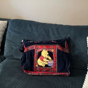 VINTAGE WINNIE THE POOH DIAPER BAG